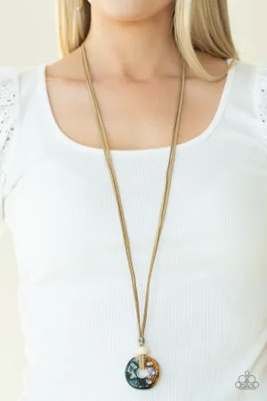 Paparazzi Primal Paradise Necklace Brown