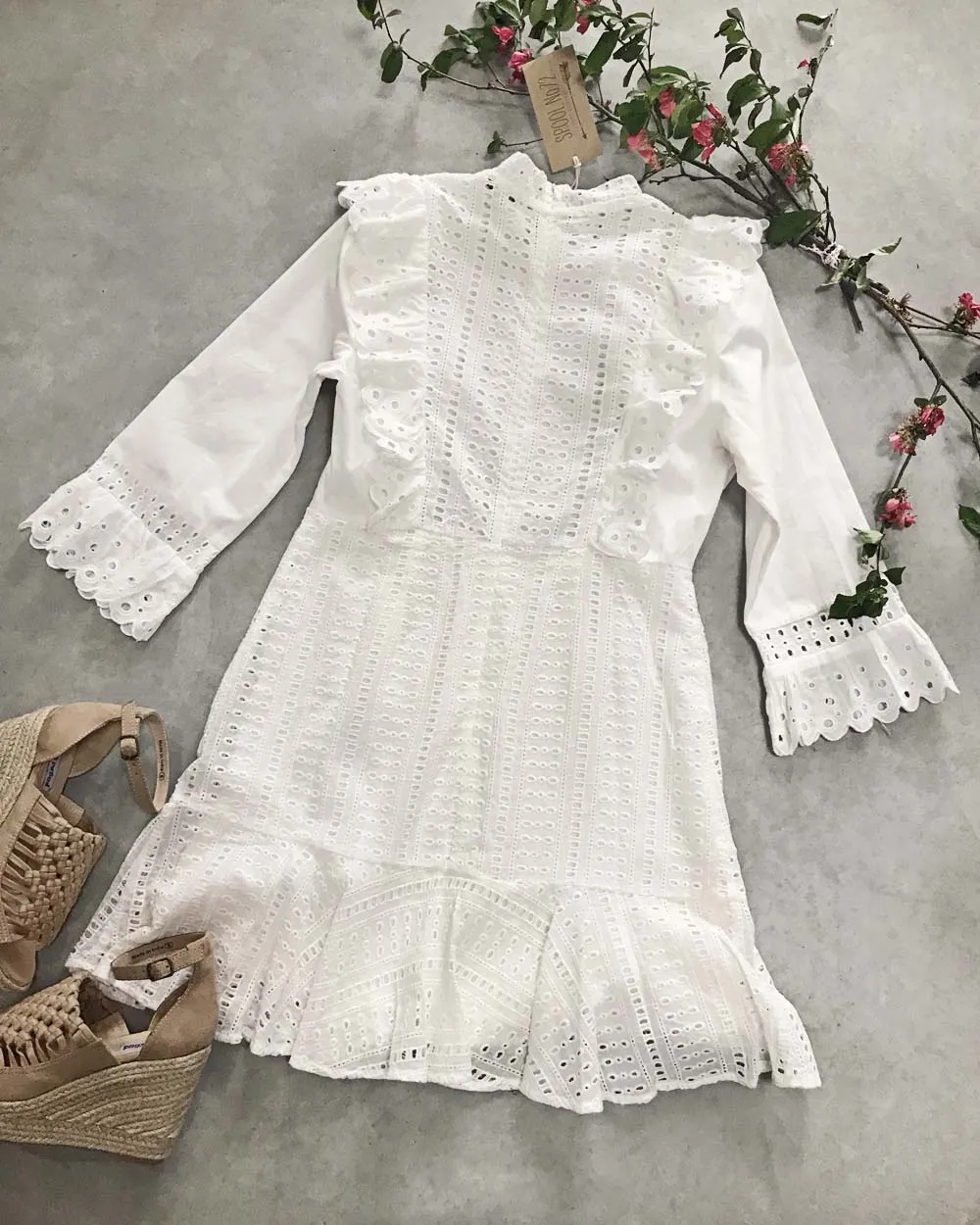 Pasadena Eyelet Dress