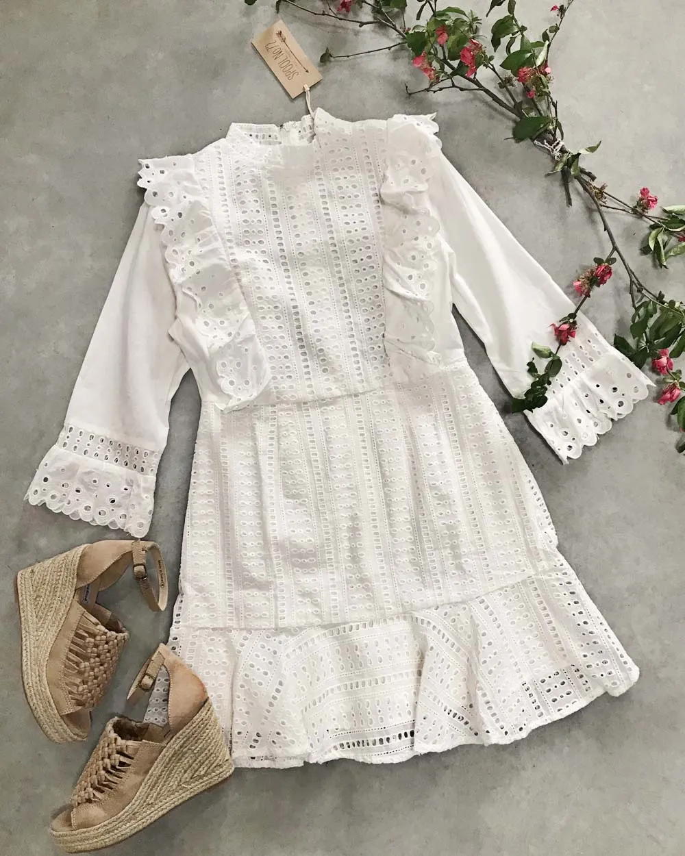 Pasadena Eyelet Dress
