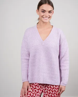 paseo sweater - lilac