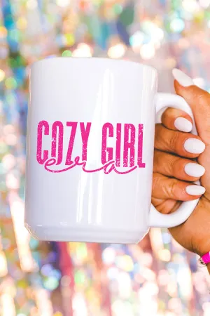 Pink Cozy Girl Era Ceramic Mug