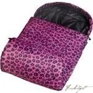 Pink Leopard Stay Warm Sleeping Bag