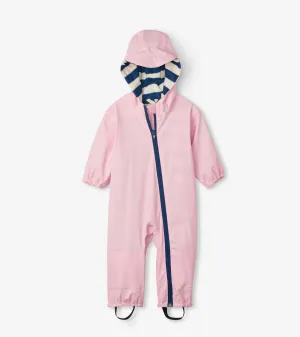 Pink Terry Lined Baby Bundler
