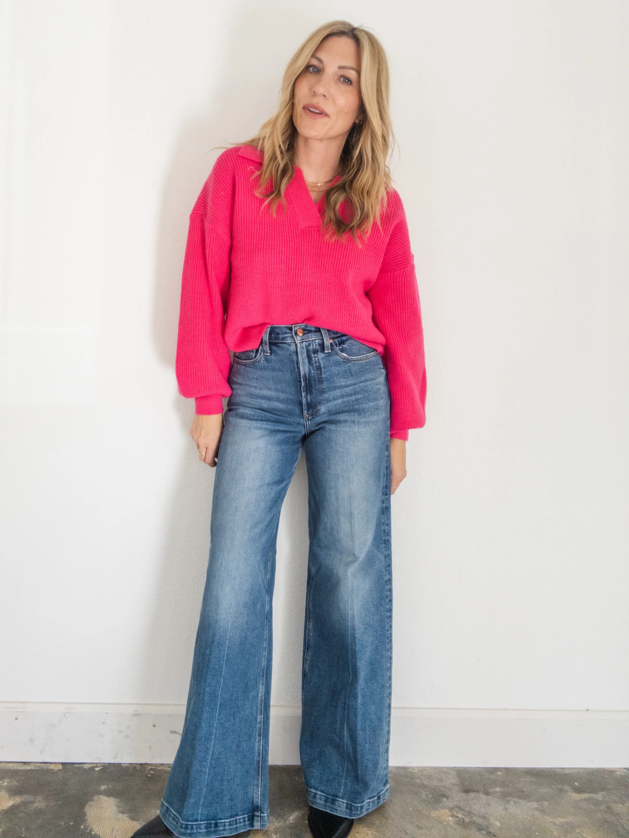 Pistola Lana High Rise Ultra Wide Leg Jean