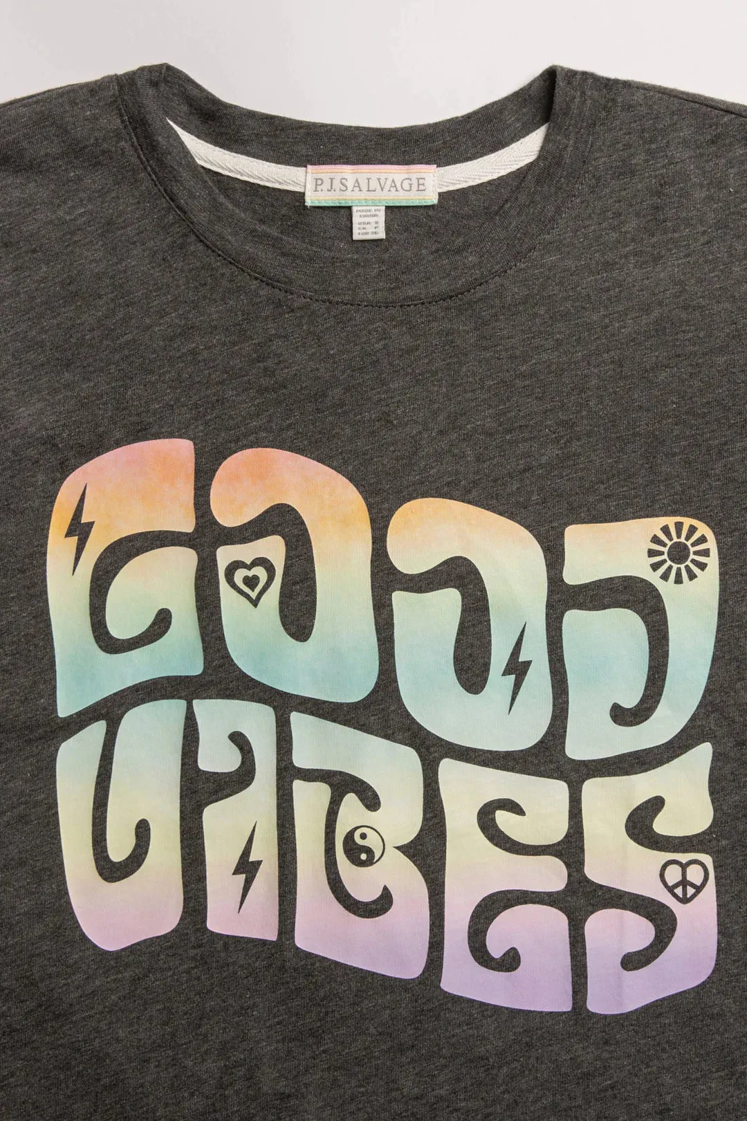 PJ Salvage Gradient Good Vibes T-Shirt