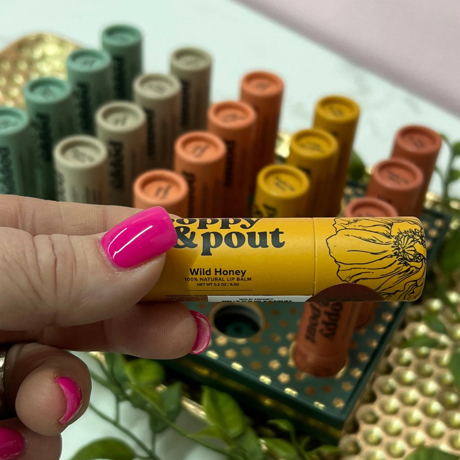 Poppy and Pout Lip Balm, Original