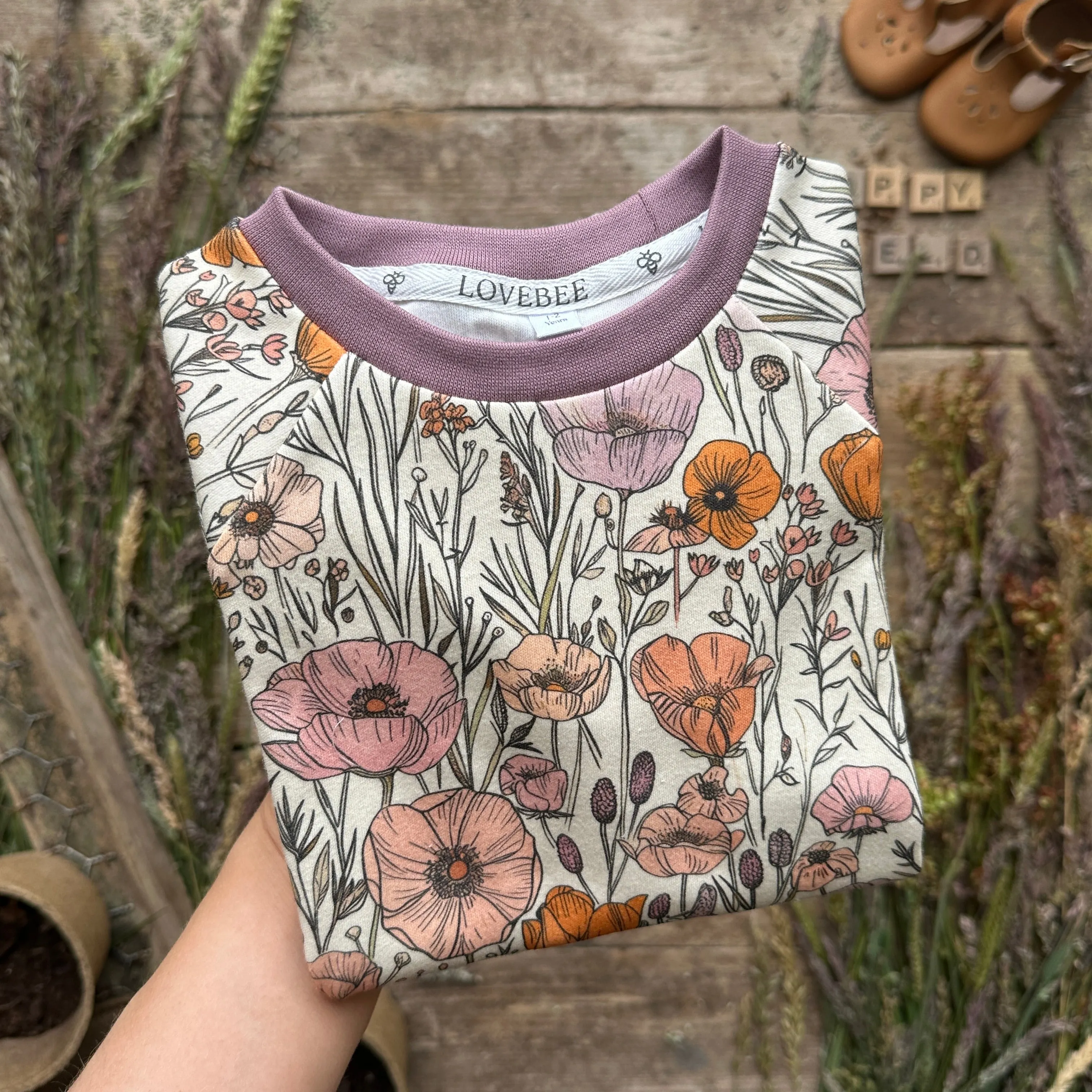 Poppy Field Summer Short Set