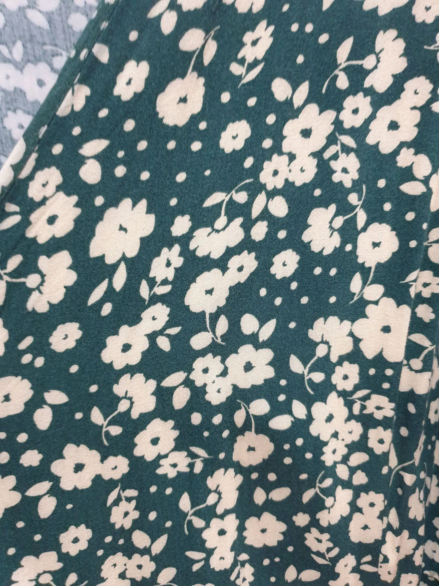 Princess Highway green floral wrap dress size 16