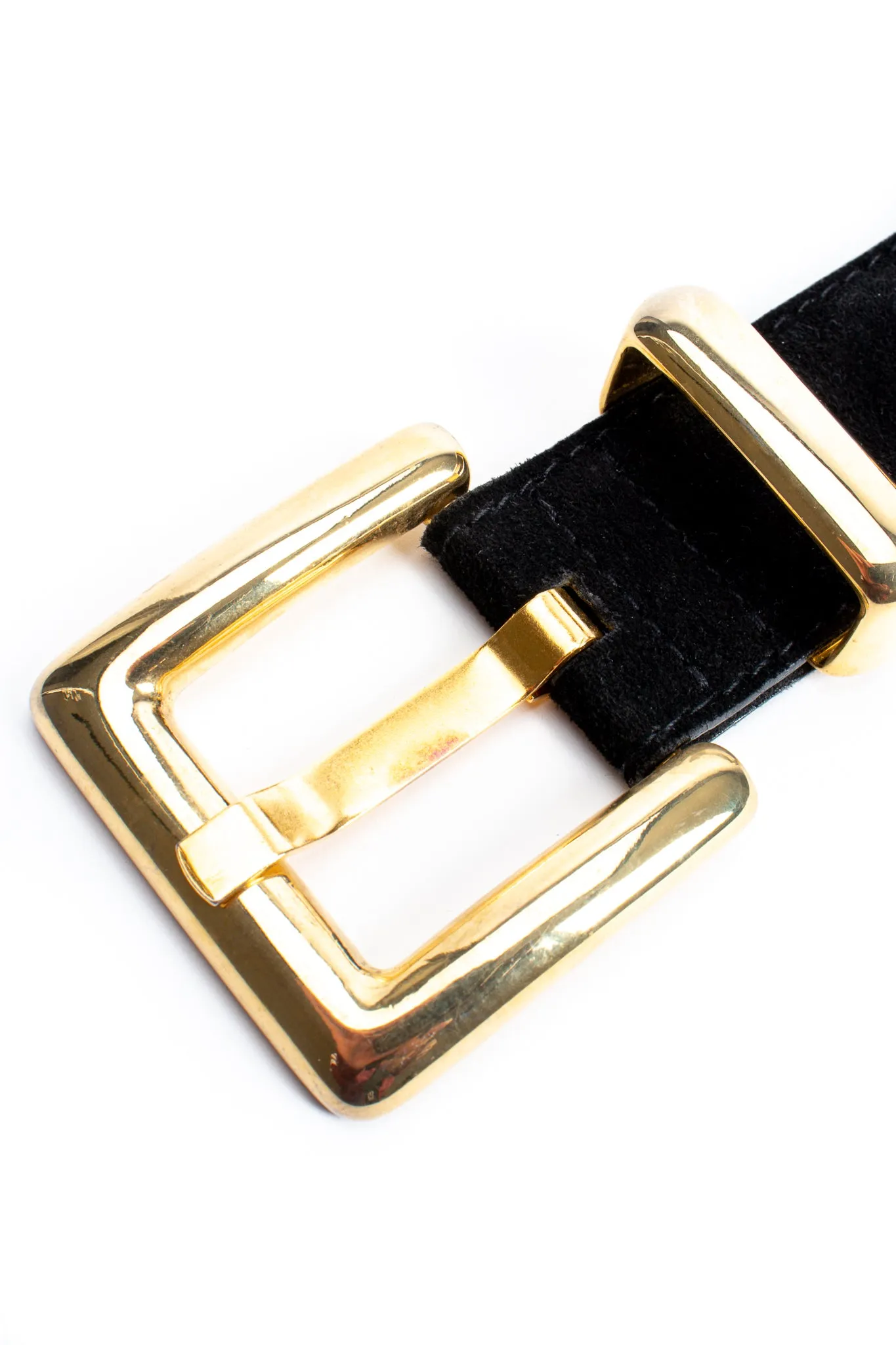 Queen Crown Suede Belt