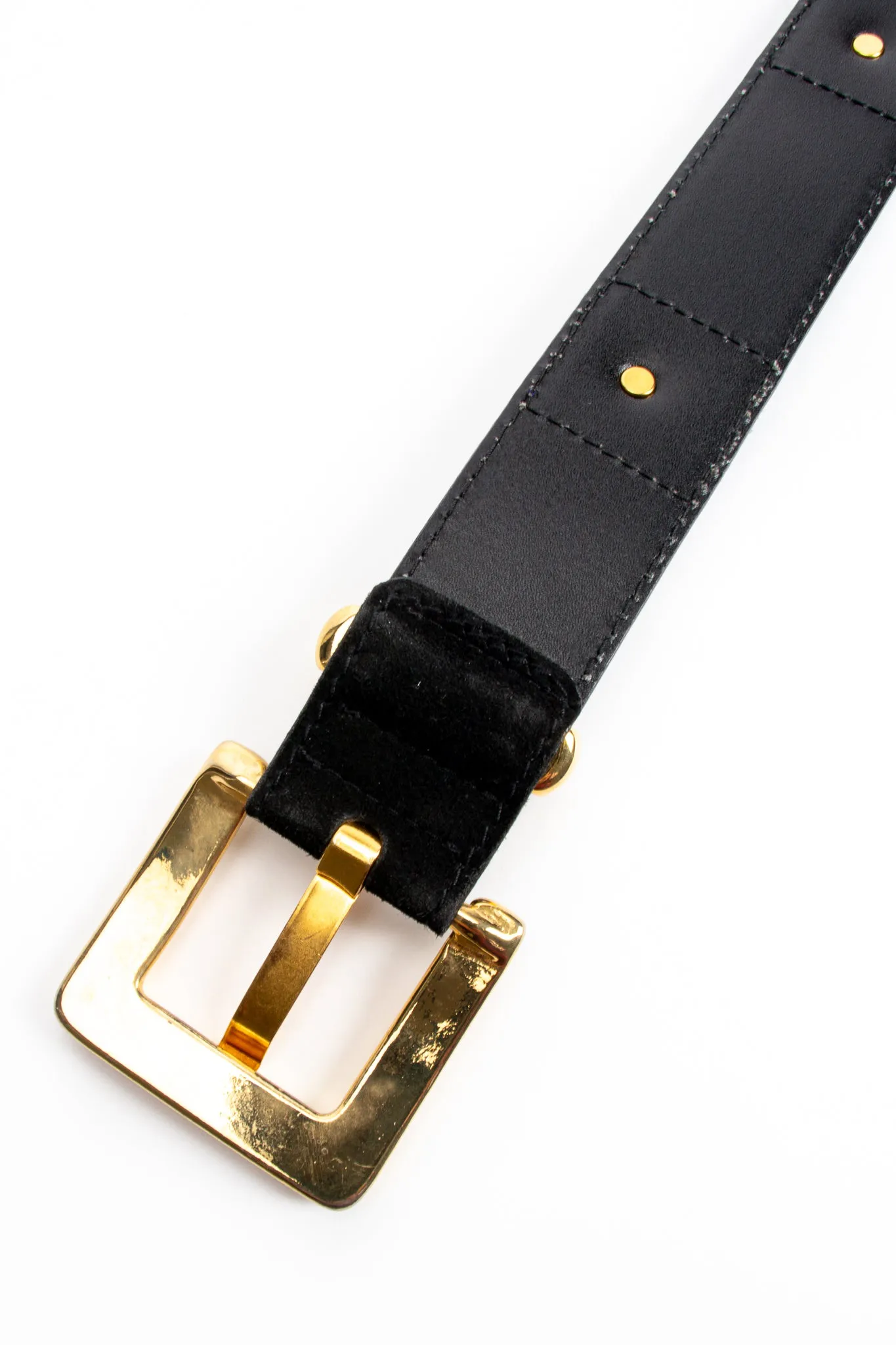 Queen Crown Suede Belt