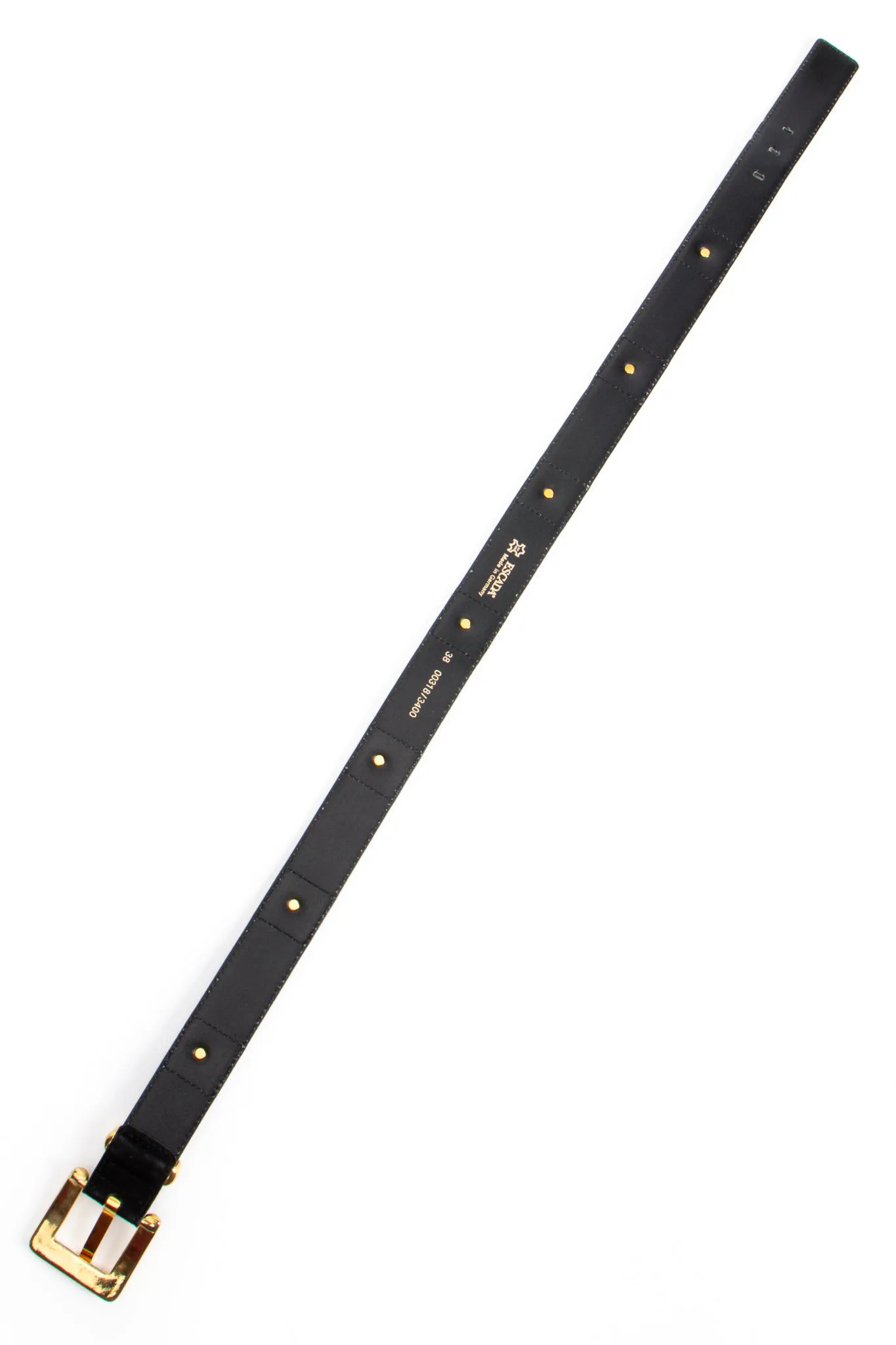 Queen Crown Suede Belt