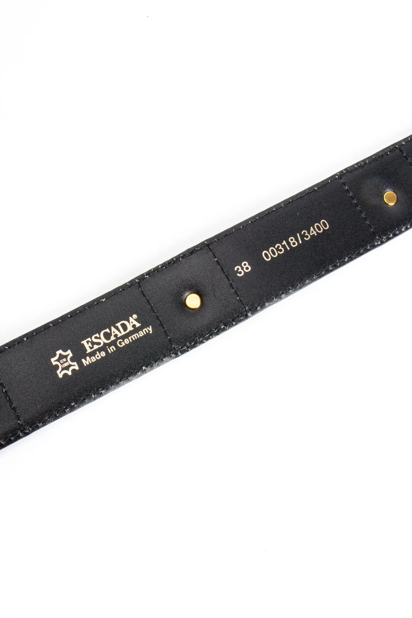 Queen Crown Suede Belt