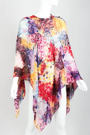 Rainbow Mosaic Poncho