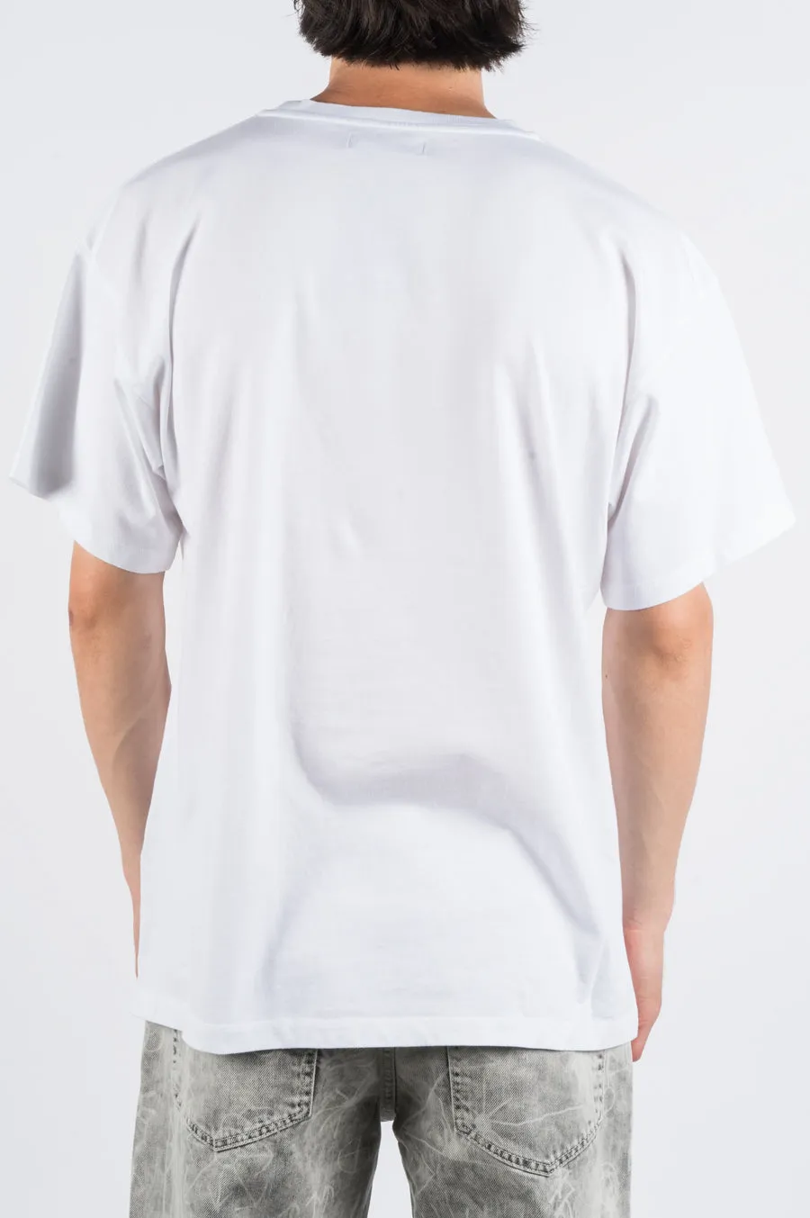 RASSVET LARGE LOGO PRINT TSHIRT WHITE