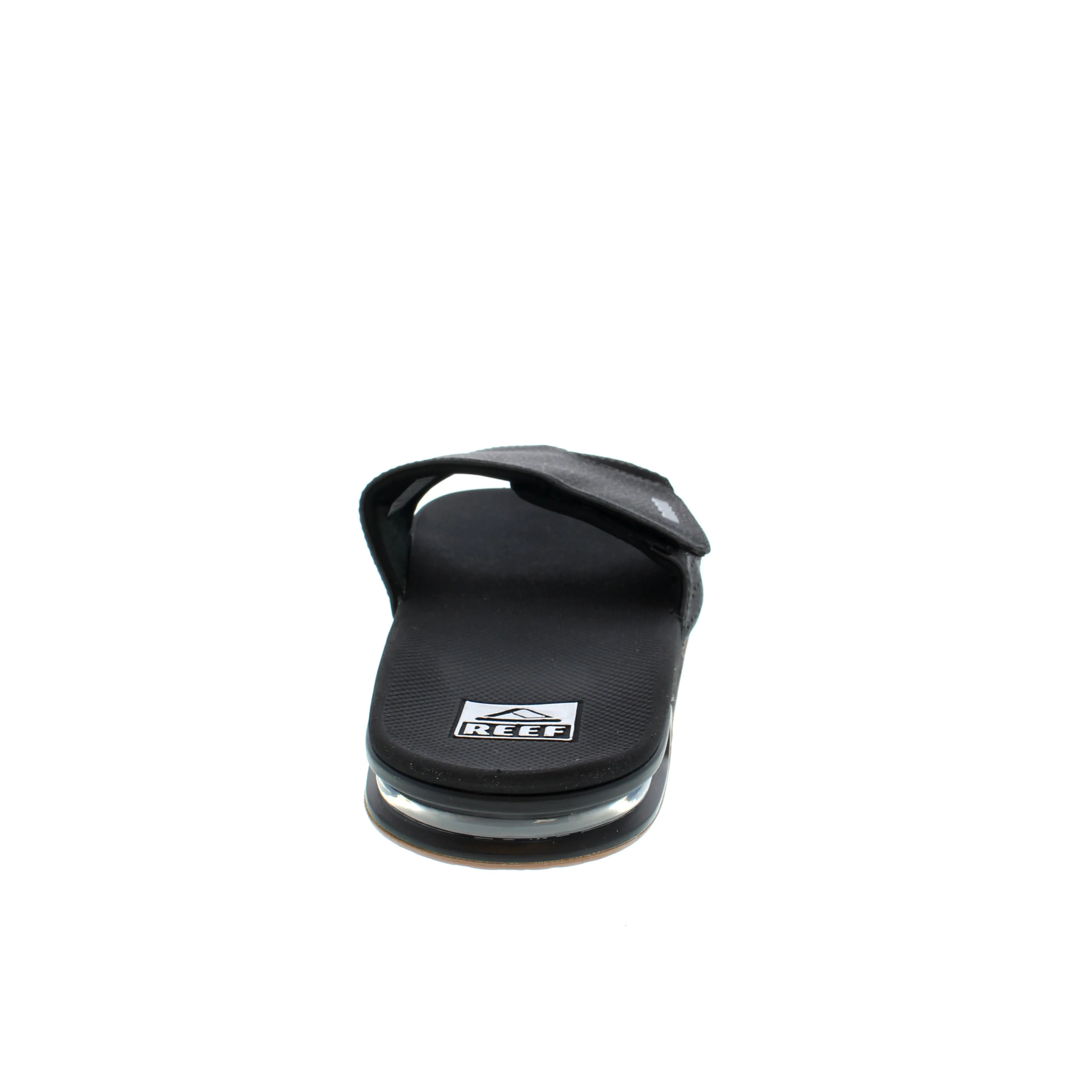Reef Fanning Slide - Black/Silver