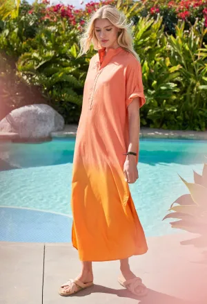 re:hOMe - Sunrise Long Cotton Easy Dress