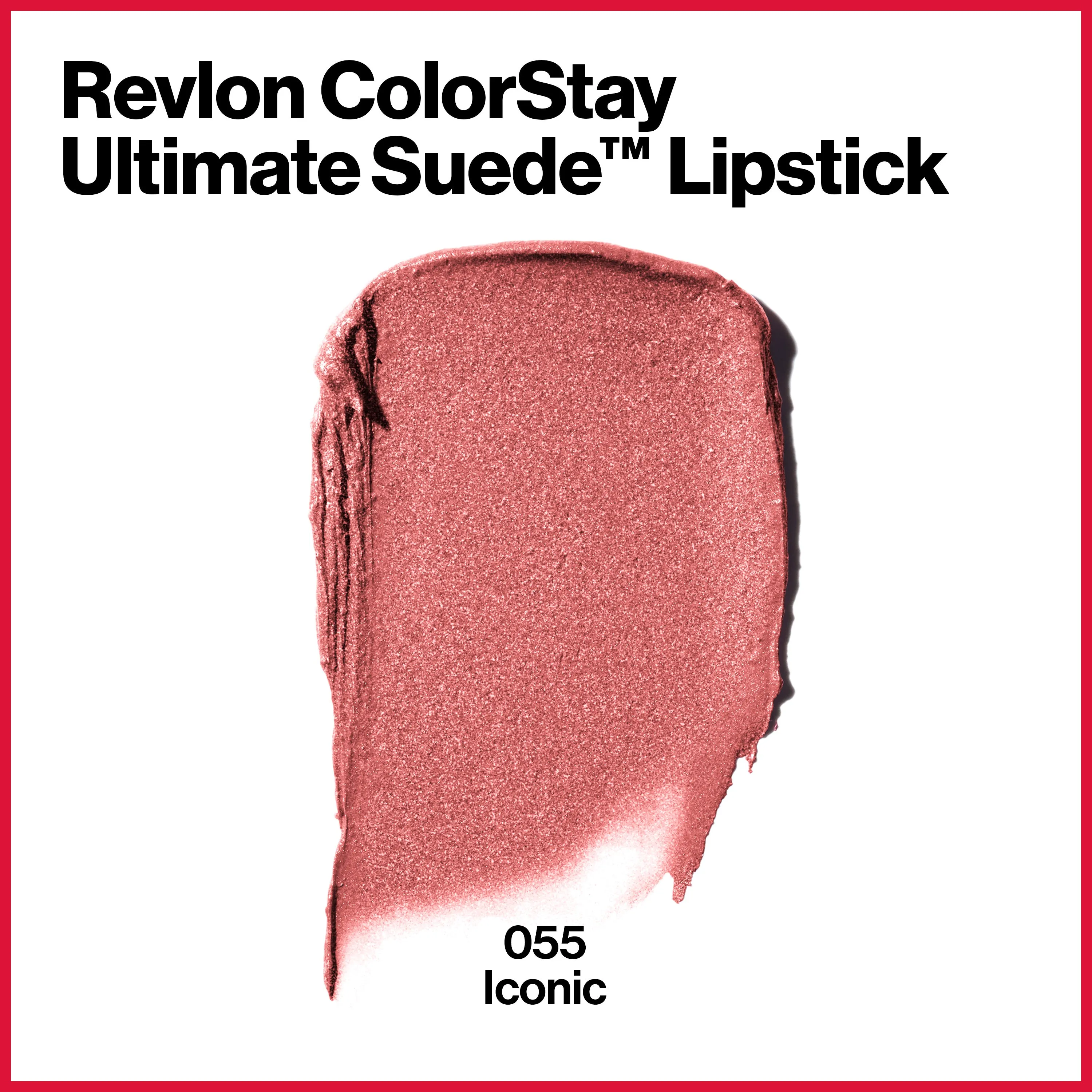 Revlon Colorstay Ultimate Suede Lipstick, Iconic 055