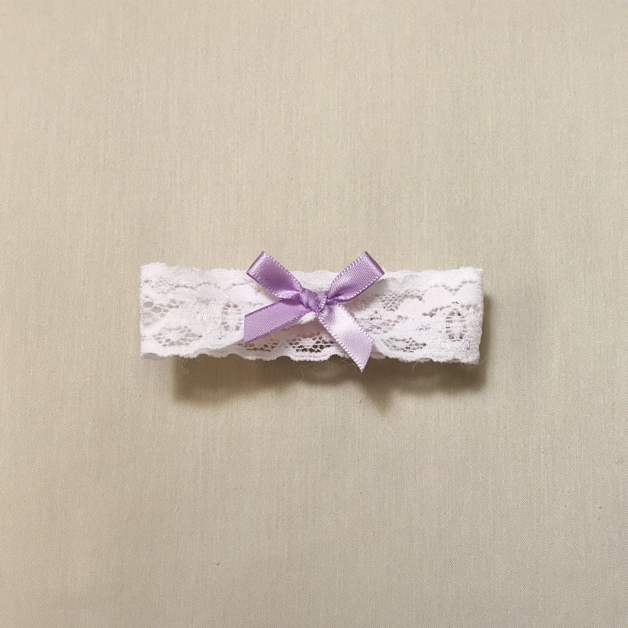 Ruffled NICU Lilac Daisy Dress, Booties and Headband