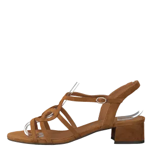 Sandals Cognac Suede