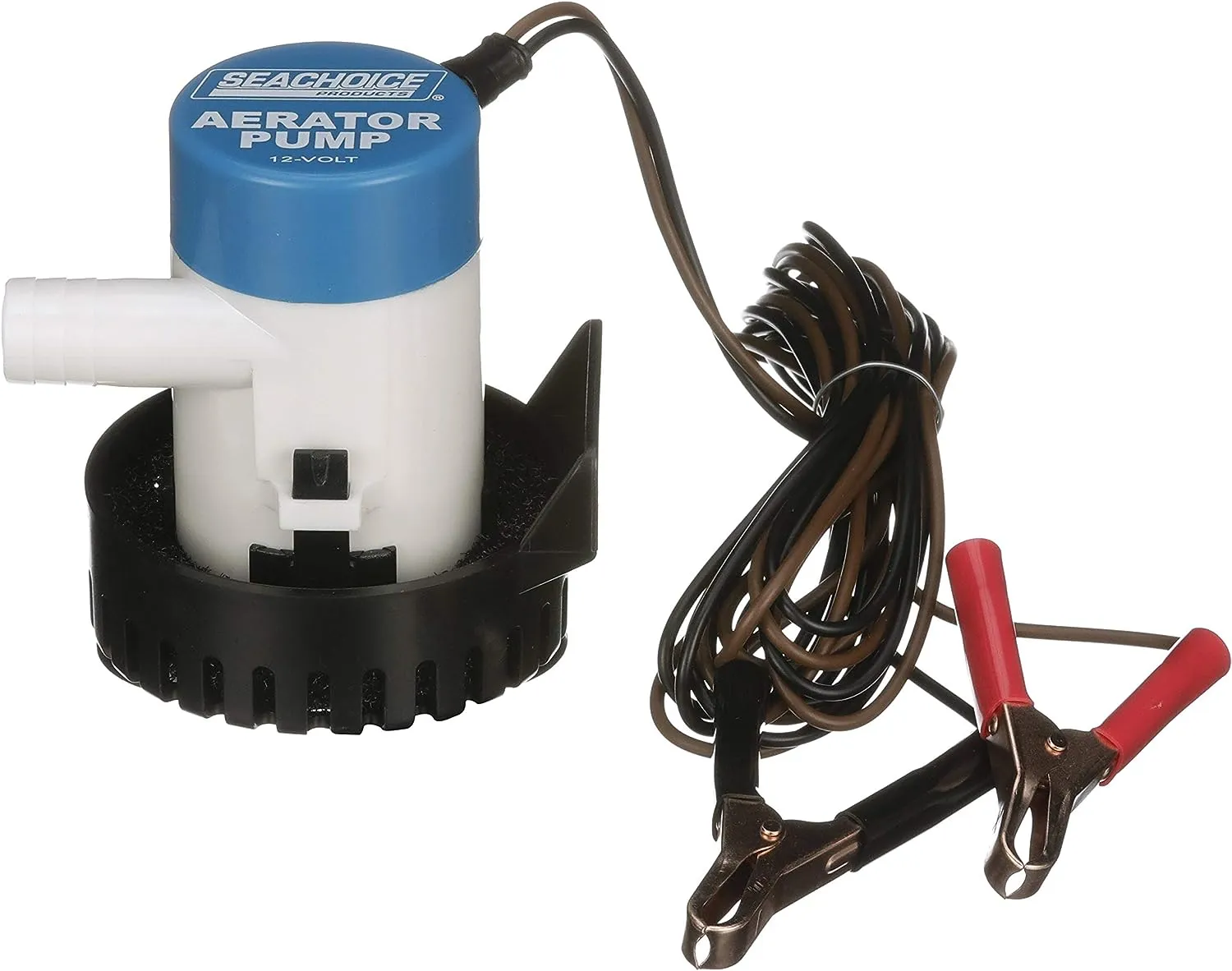 Seachoice Portable Aerator Baitwell System, 12V, 360 GPH, Includes 5 Ft. of Flexible Hose