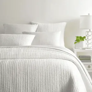 Seychelles Quilt - Dove White