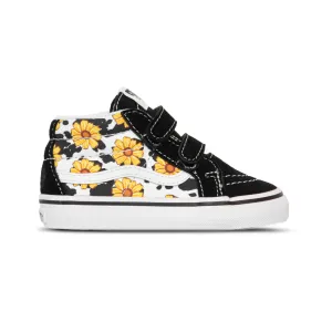 SK8-Mid Reissue VELCRO Cow Floral Multi True White Toddler