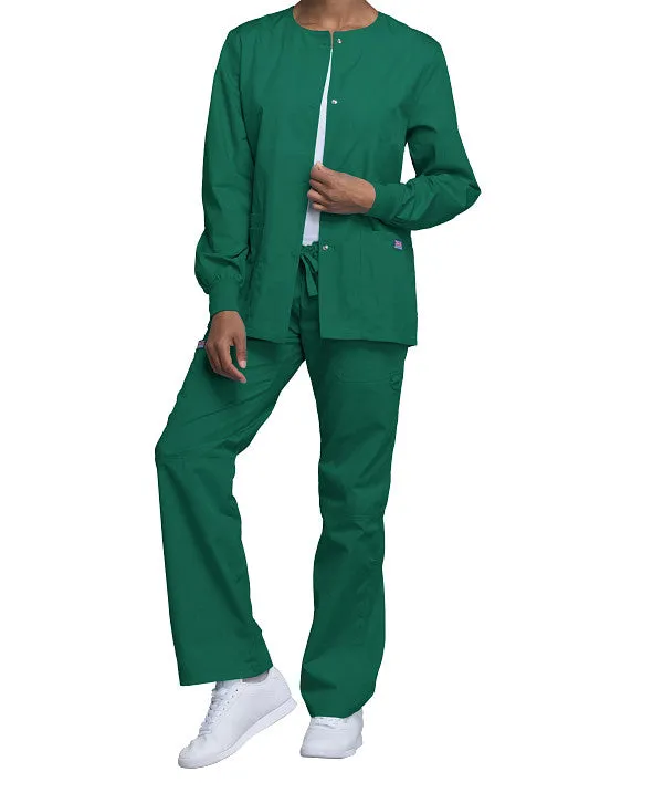 Snap Front Warm Up Jacket