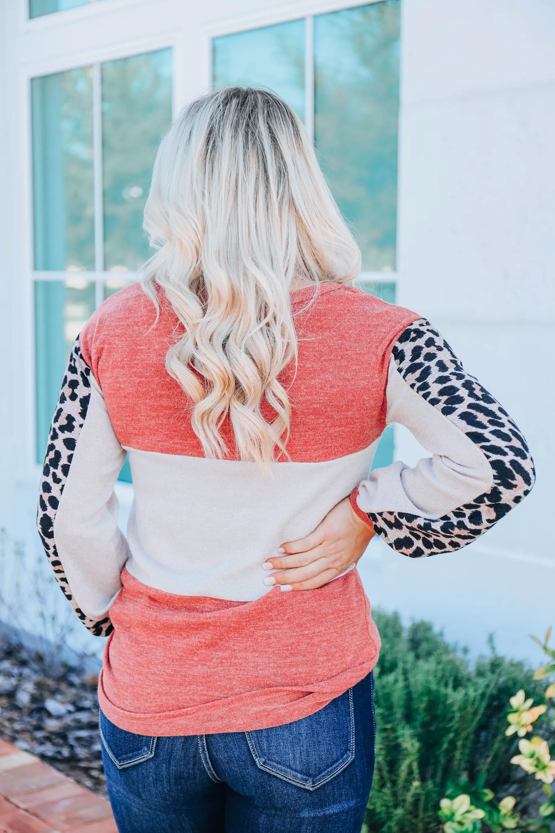 Spiced Leopard Top
