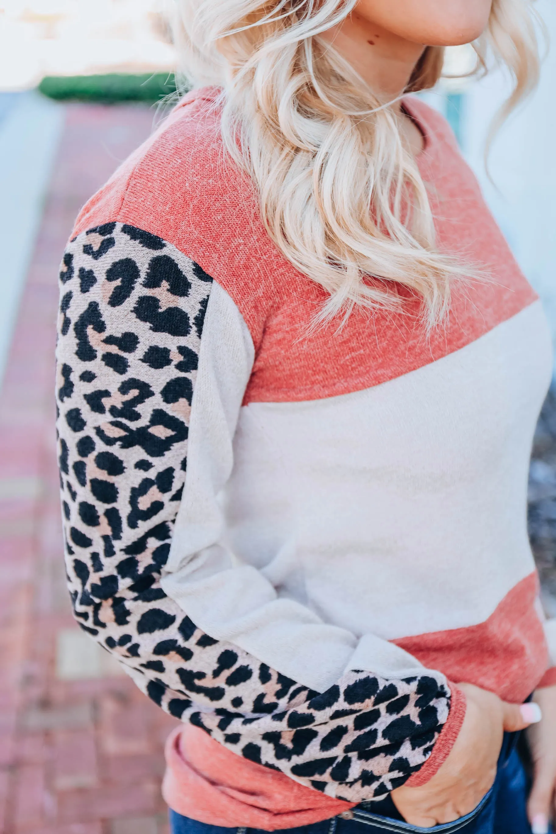Spiced Leopard Top