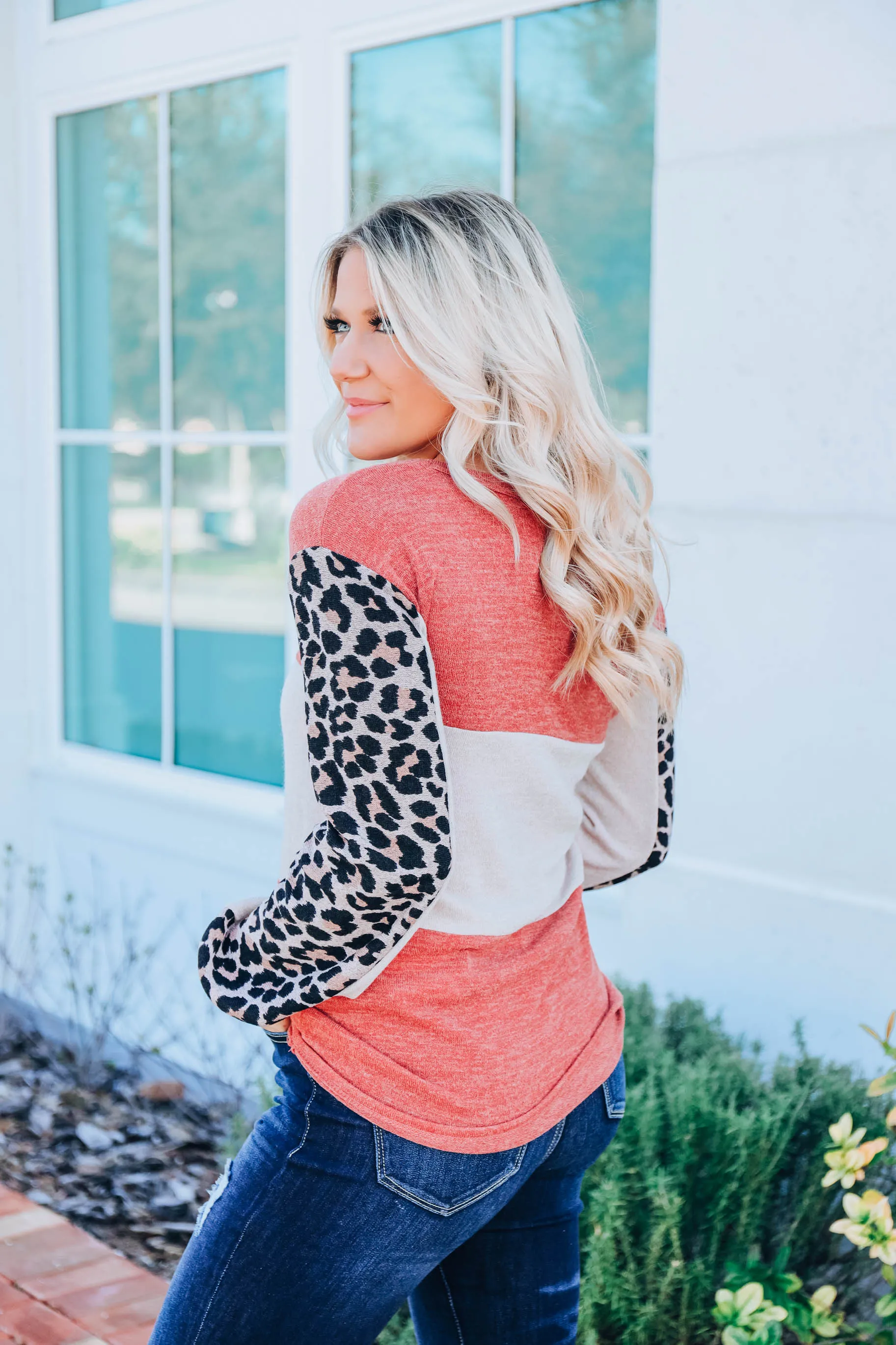 Spiced Leopard Top