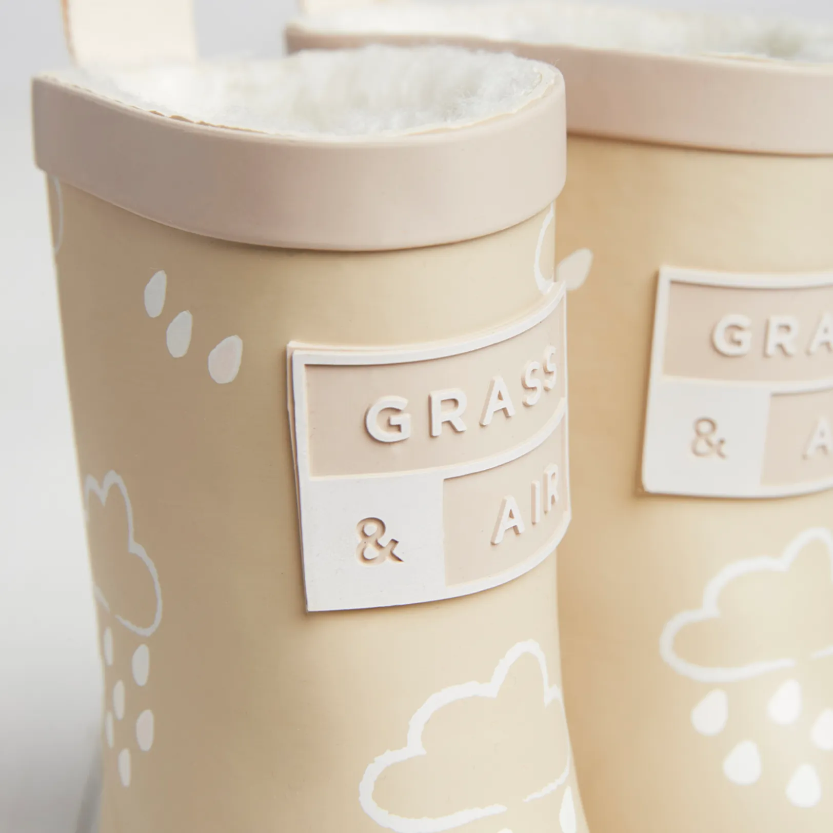 Stone Colour-Changing Kids Wellies