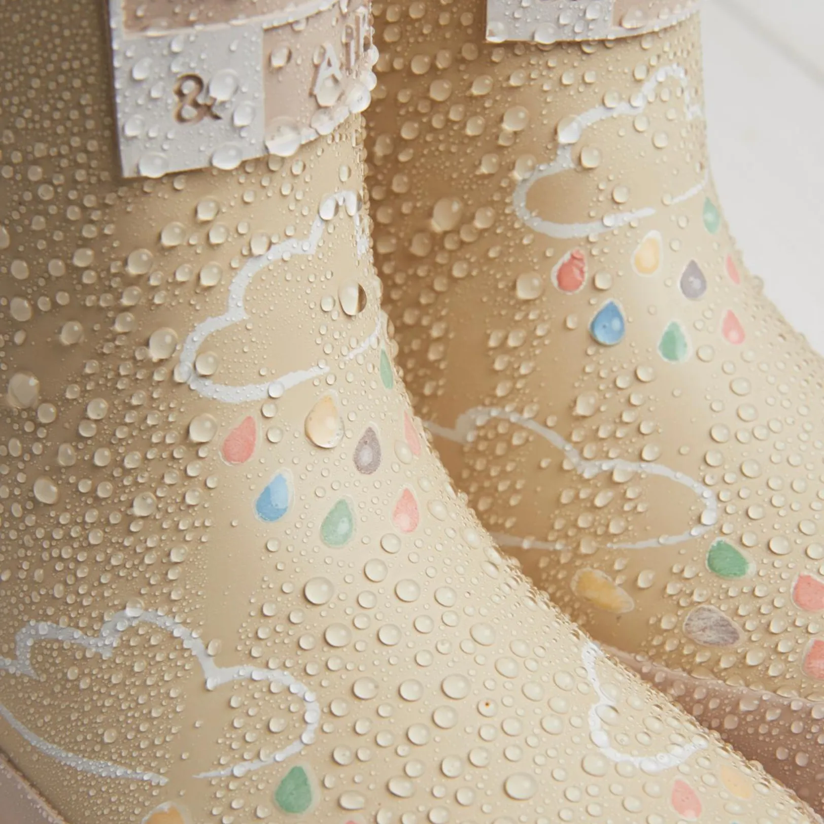 Stone Colour-Changing Kids Wellies