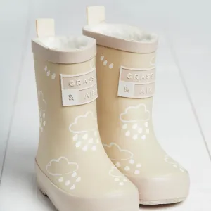 Stone Colour-Changing Kids Wellies