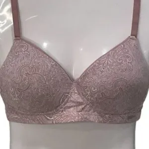 Tahari Full Figure Bra in Suede Mauve  size  42D