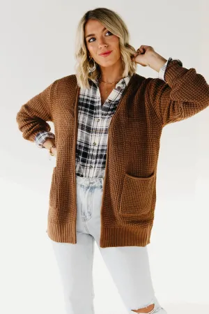 The Junie Waffle Cardigan