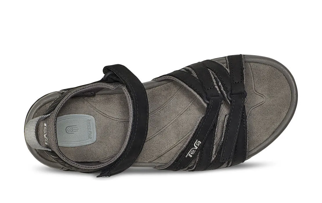 'Tirra' women's walking sandal - black