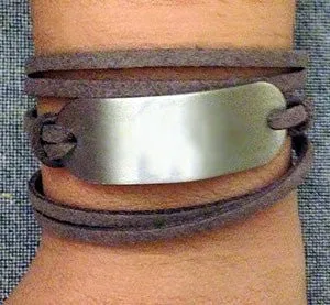 Trust wrap bracelet