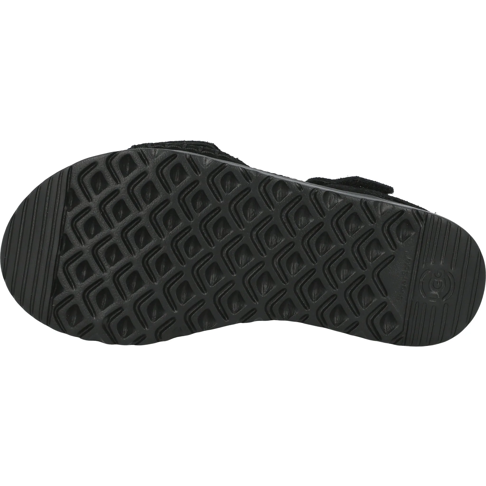 UGG Goldenstar Black Suede Sandals