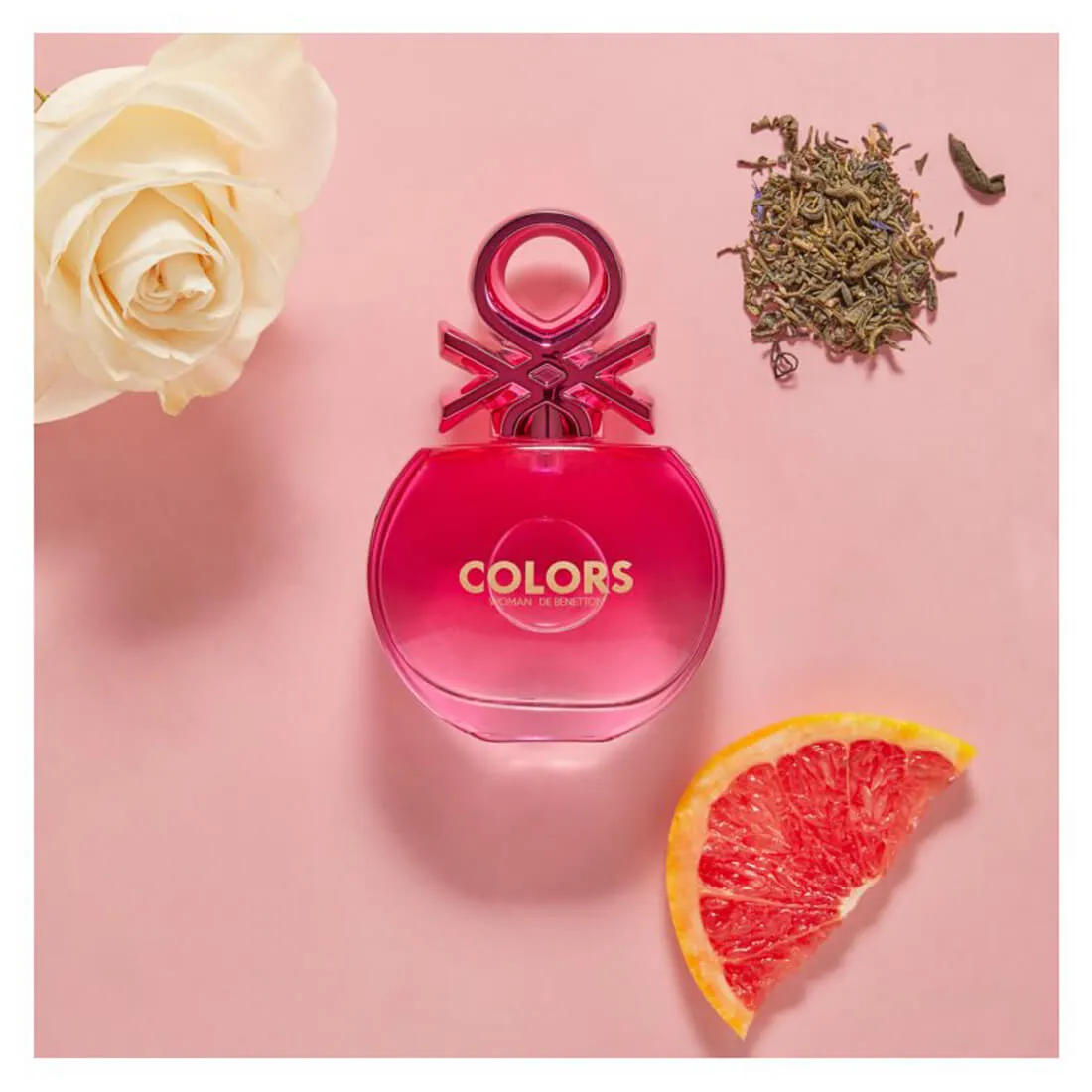 United Colors of Benetton Colors Woman Pink Eau De Toilette For Women 80ml