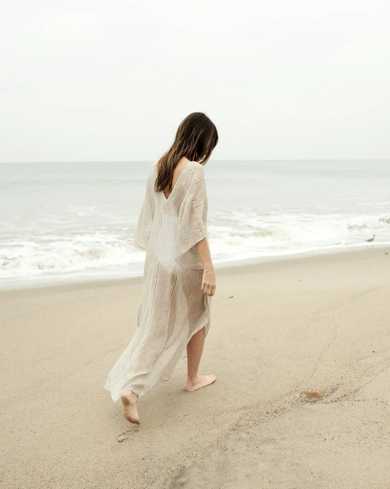 Vinita Caftan - Natural