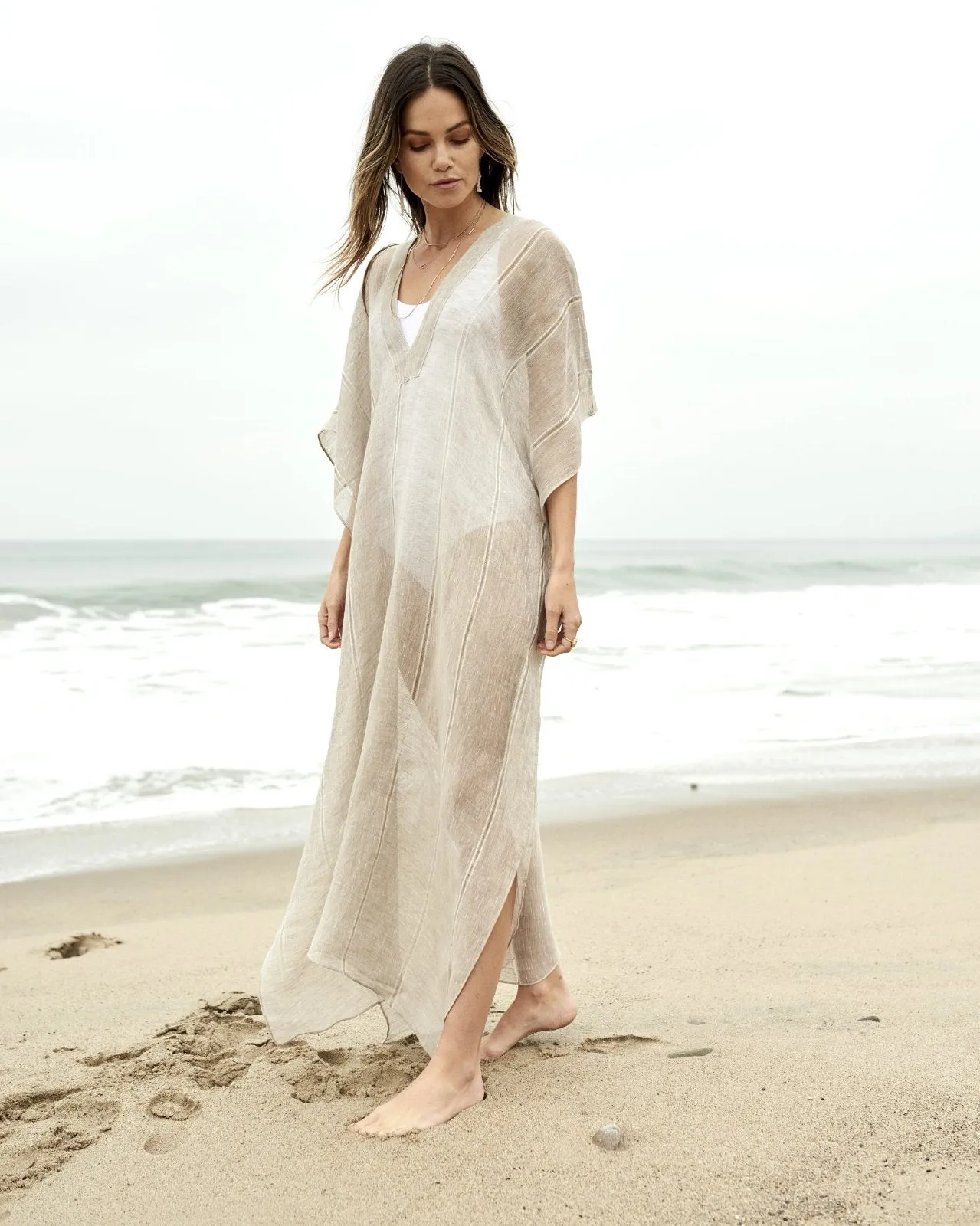 Vinita Caftan - Natural