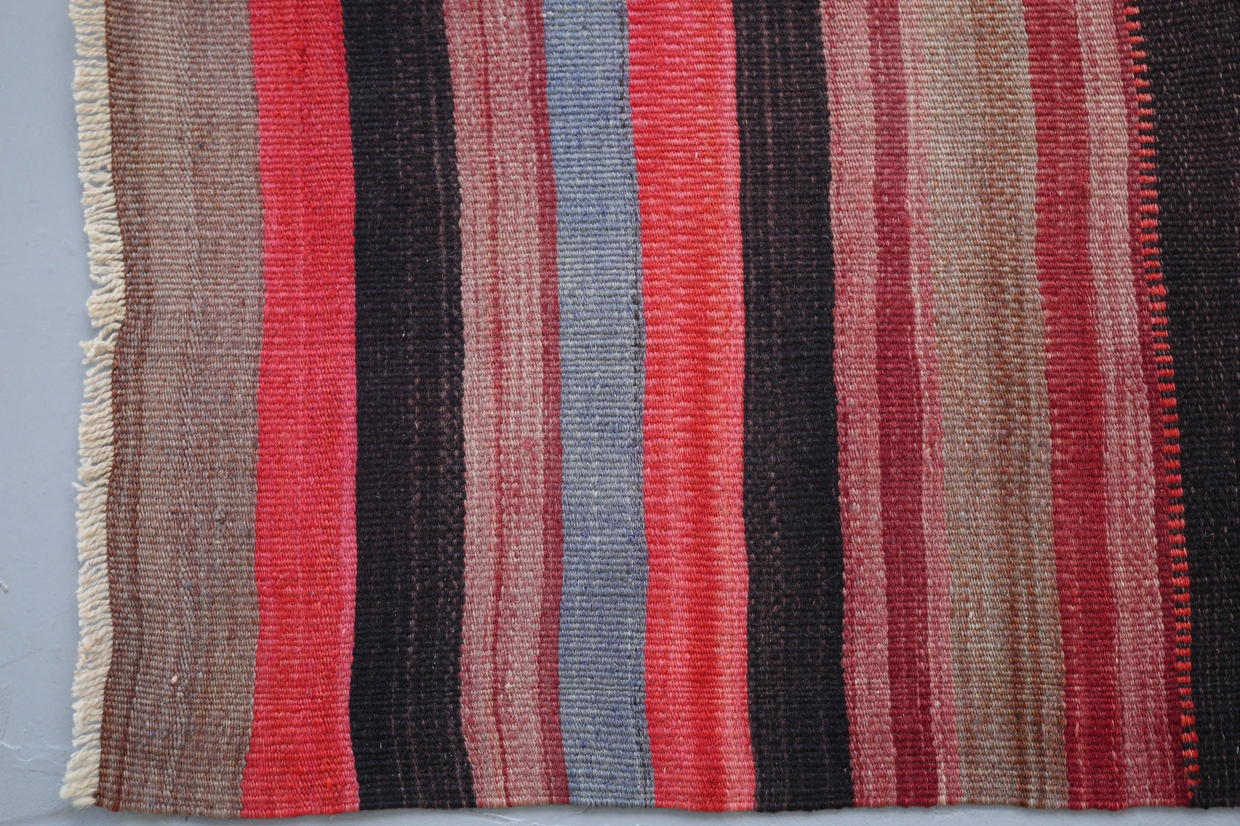 Vintage Turkish Anatolian Kilim Rug