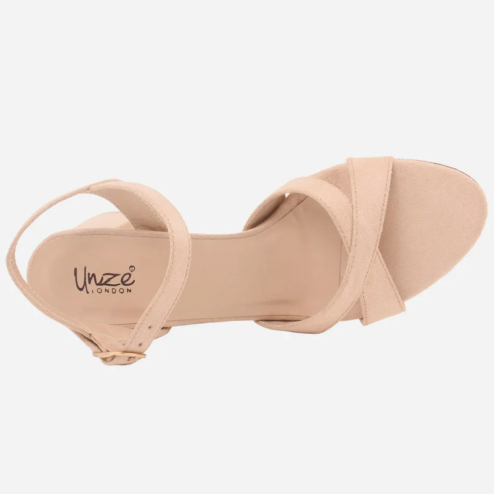 Women "JANNET" Block Heel Sandals