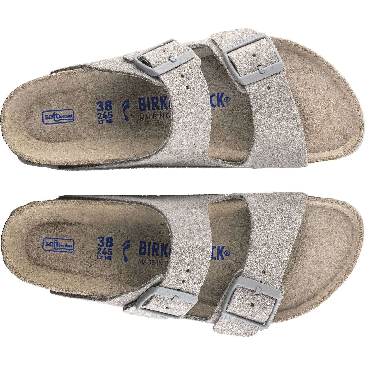 Women's Birkenstock Arizona Stone Coin Suede