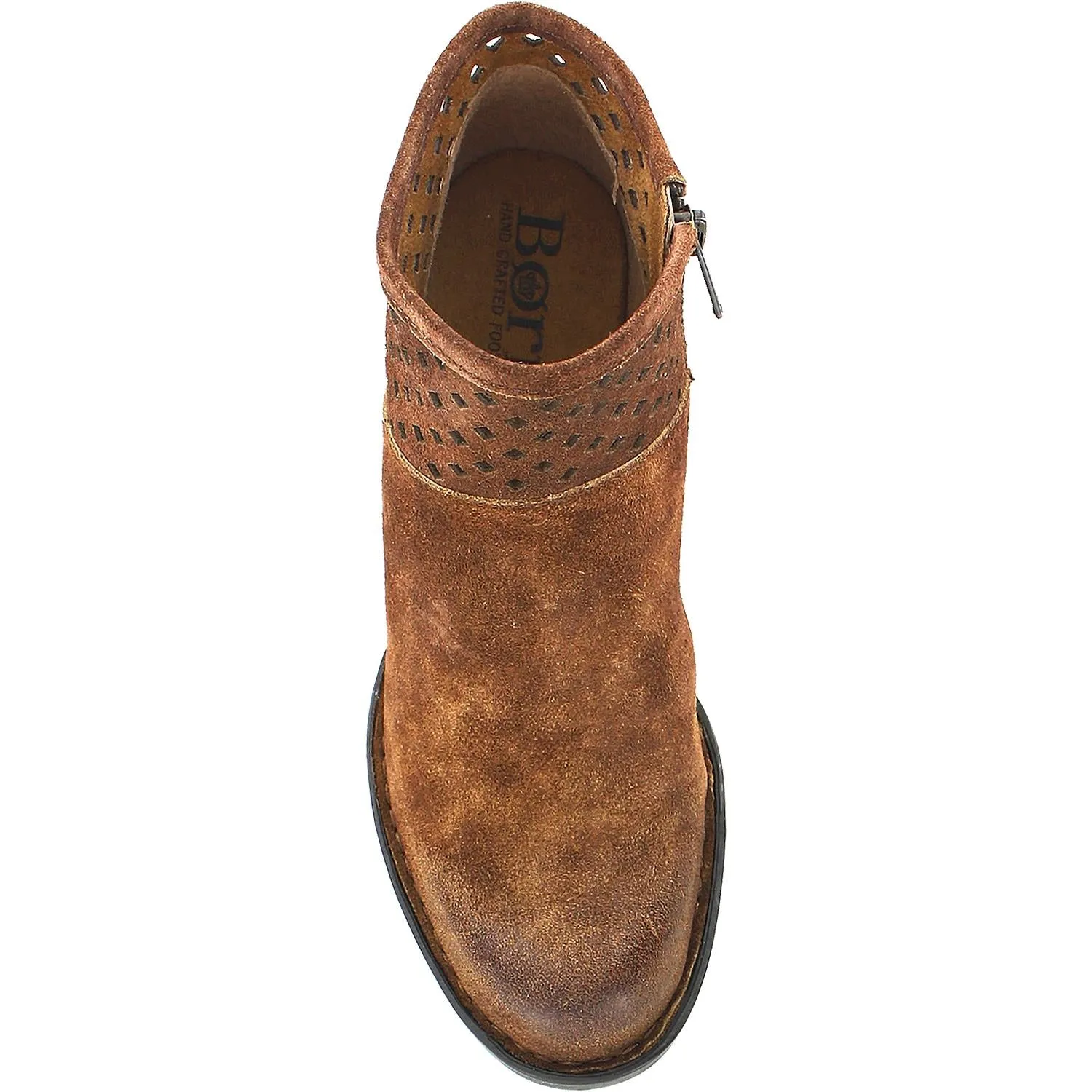 Women's Born Winema Rust Distressed Suede