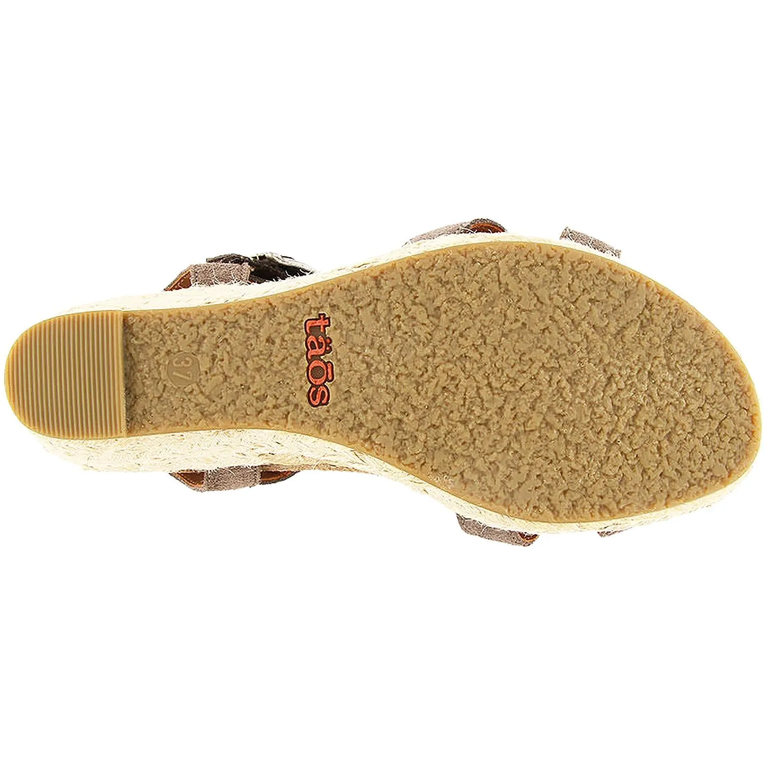 Women's Taos Hey Jute Grey Suede