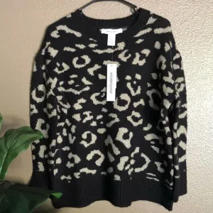 Workshop Republic Acrylic Leopard Sweater
