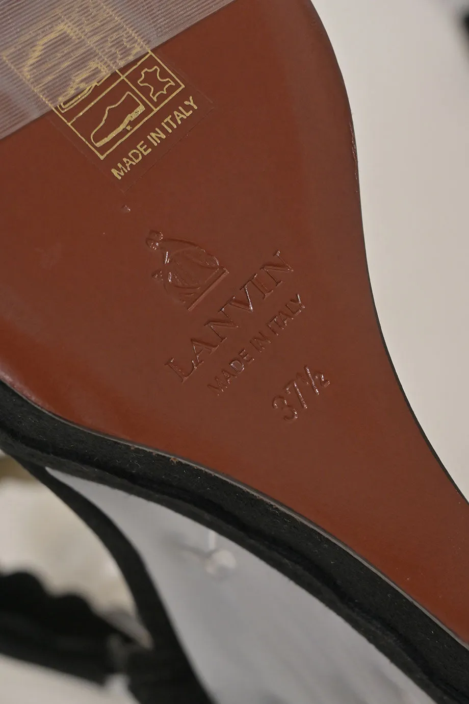 [WS7683] Lanvin | Wedge Platforms