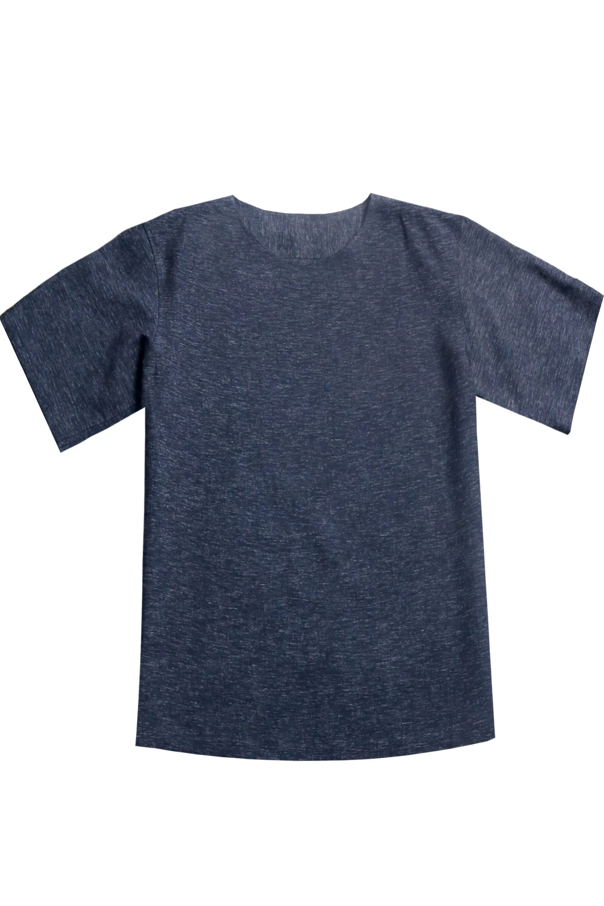 Yoga Navy Woven T-shirt