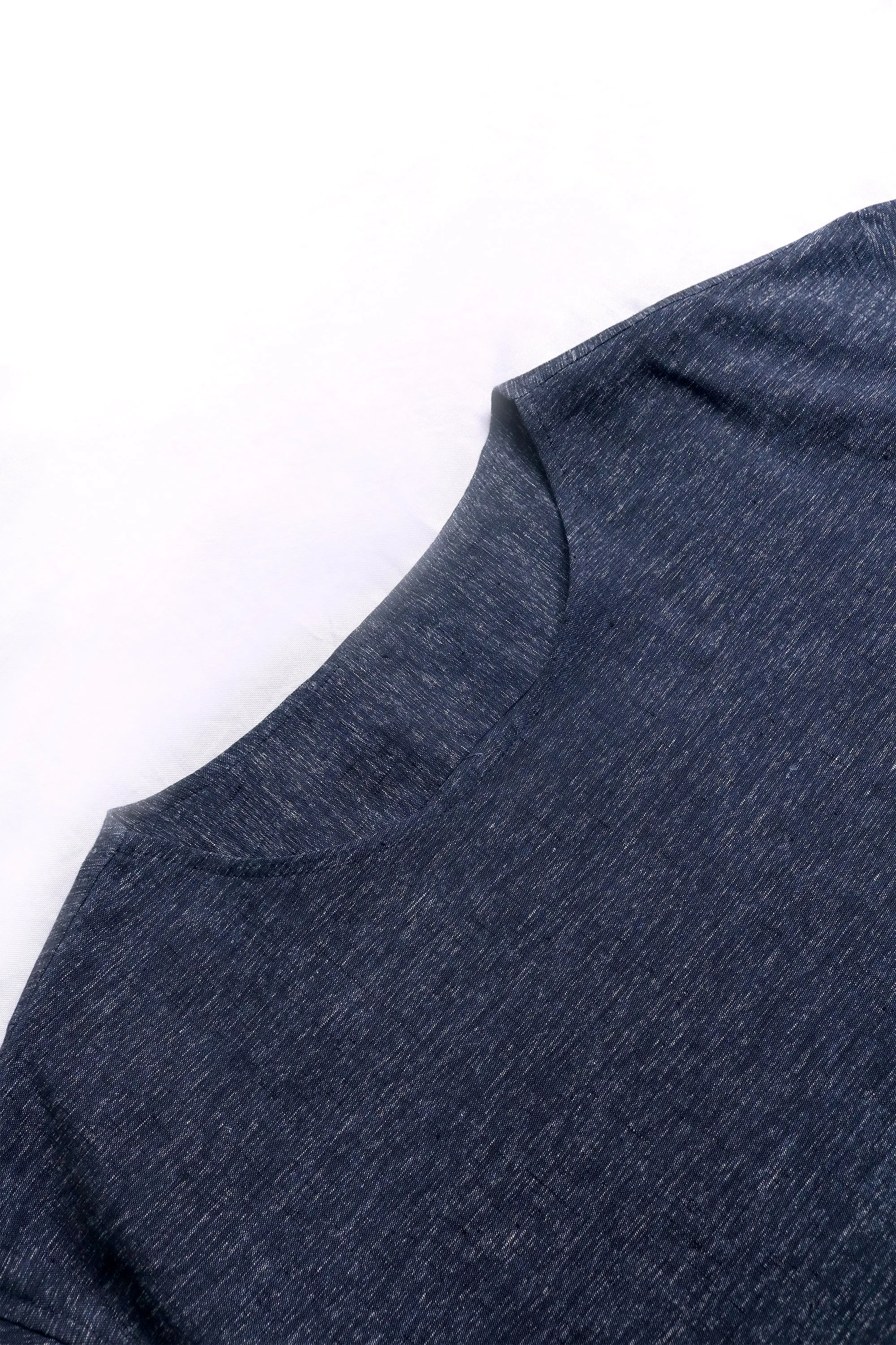 Yoga Navy Woven T-shirt
